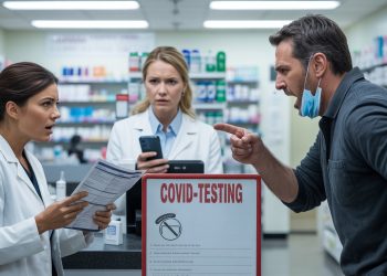 Customer Refuses To Listen About COVID Testing, Then Yells When Pharmacy Gives Him Exactly What He Paid For