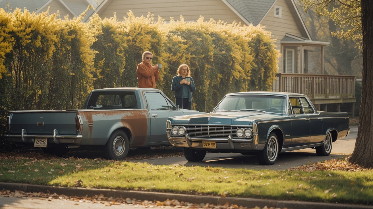 Neighbors Complain About a Truck in His Yard, So He Gives Them a “Better” View