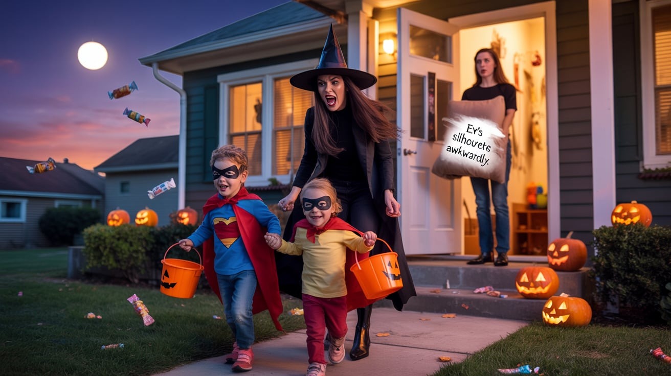 Dad’s New Girlfriend Tried to Take Halloween Away - Mom Said Not This Year