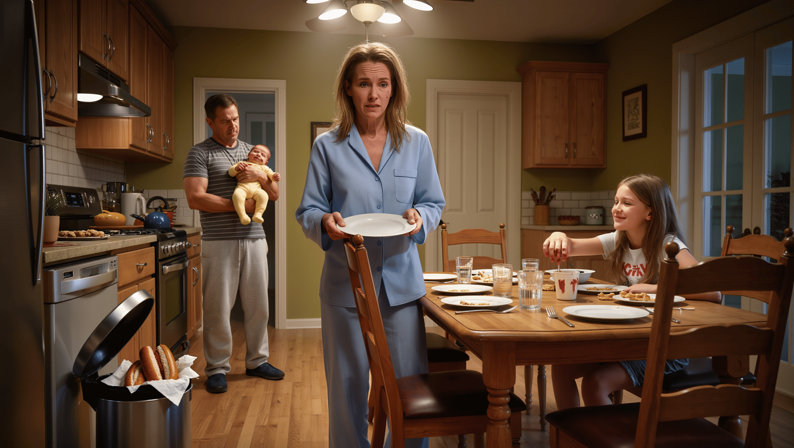 Stepdaughter Keeps Contaminating And Stealing Postpartum Stepmom's Dinner Plates Until Mom's Last Resort