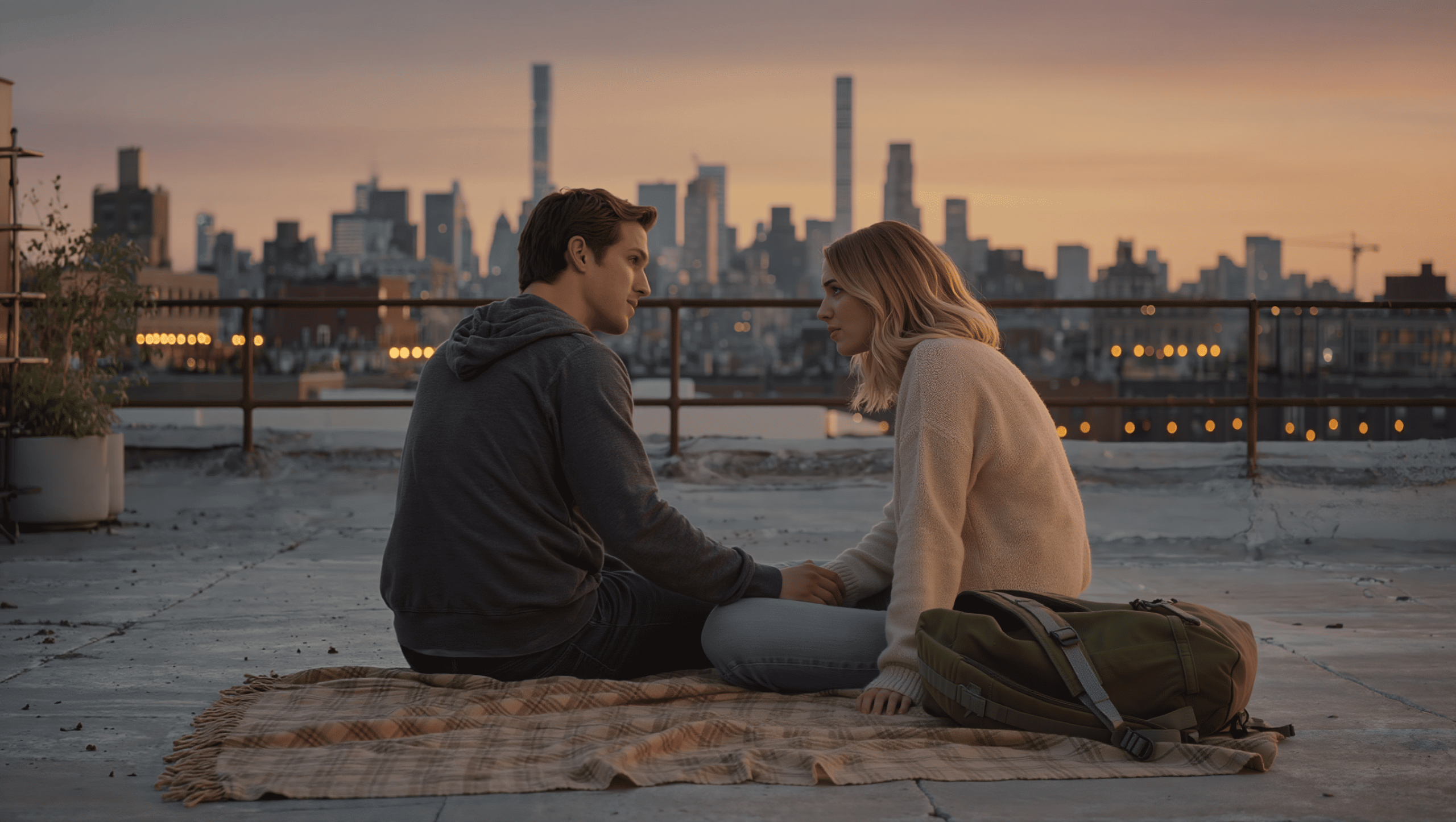 Boyfriend Notices Girlfriend Never Goes Home And Struggles To Ask If She Actually Has One