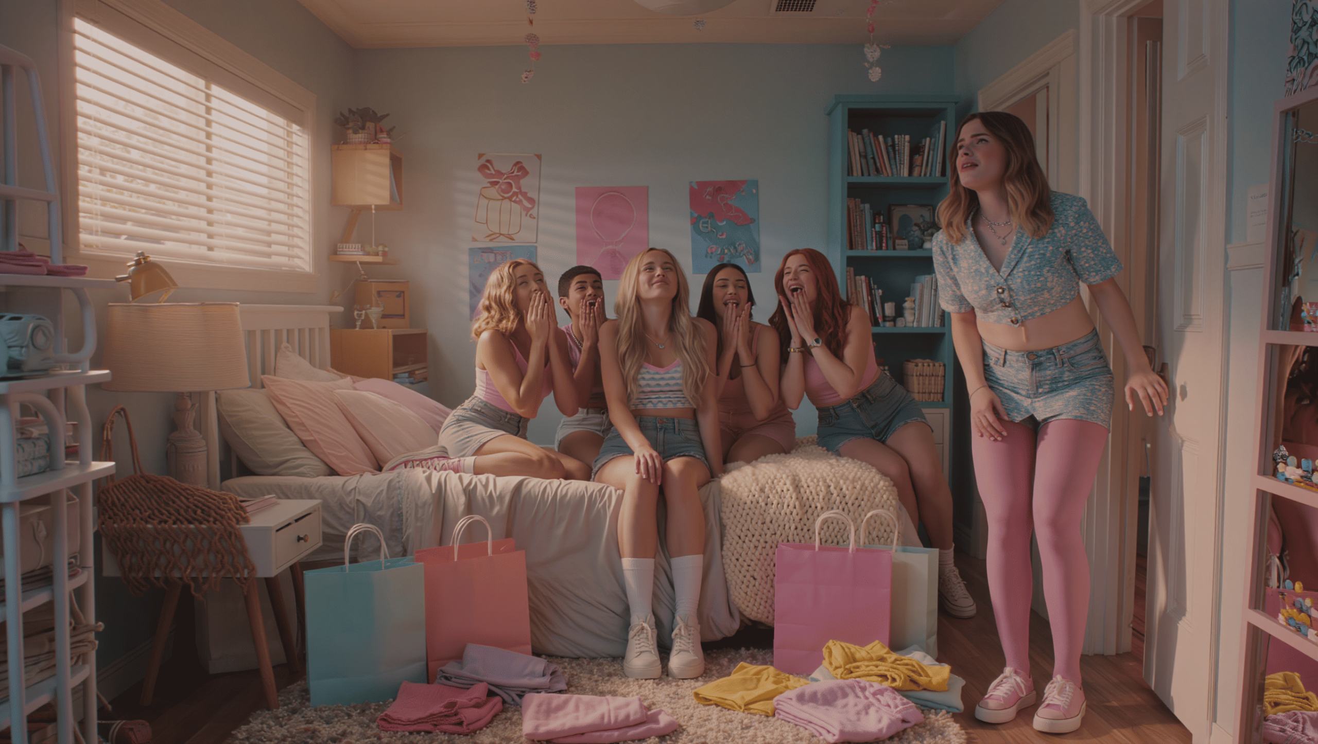 Stepsister Who Looks Up To Teen Gets Humiliated By Friends For Copying Her Style