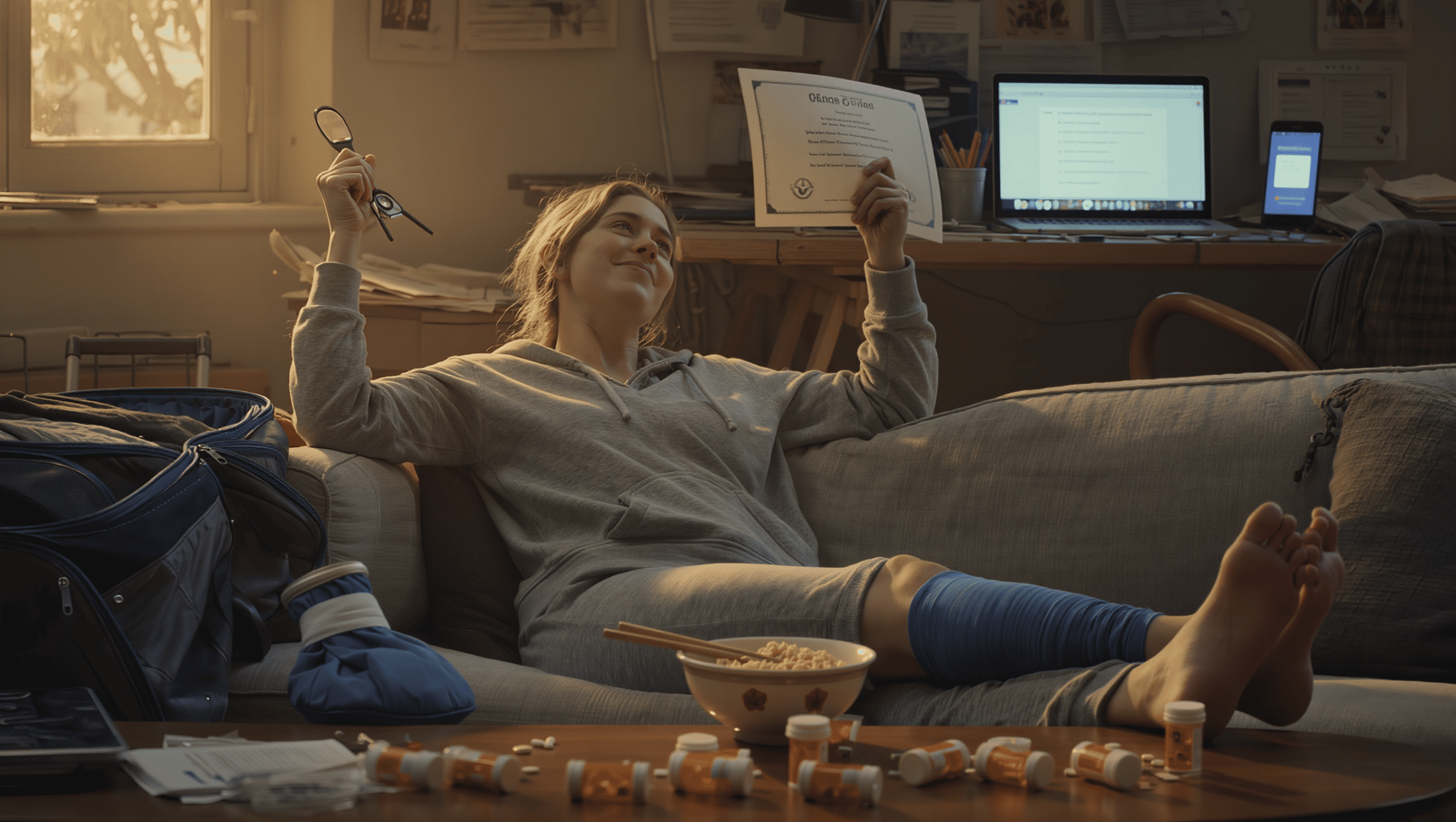 Company Cancels Her Vacation After She Falls Sick, So She Secures Five Fully Paid Sick Days Instead