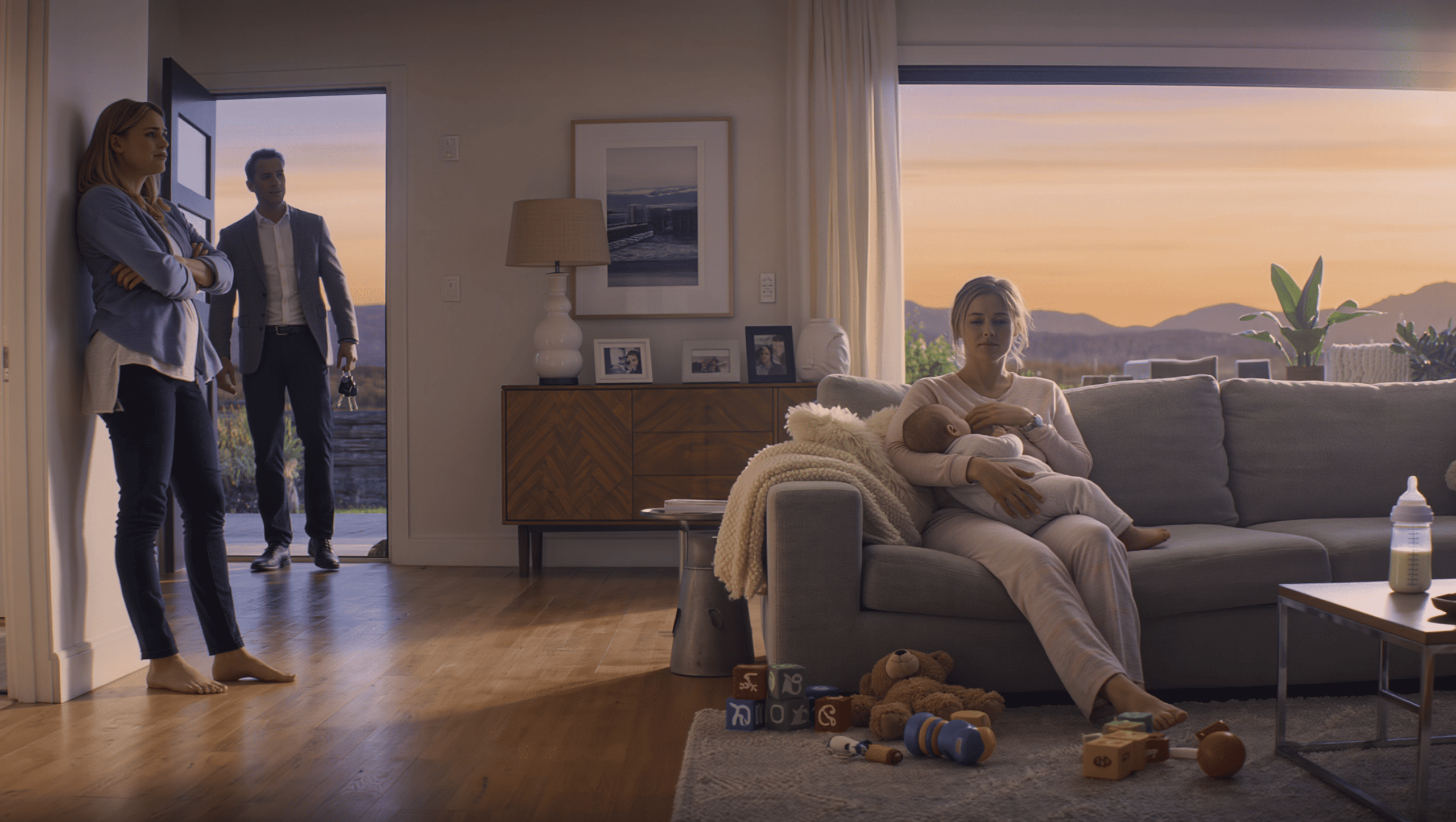 Sister Confronts Absent Father After He Visits Struggling Girlfriend And Baby For Just Twenty Minutes Weekly