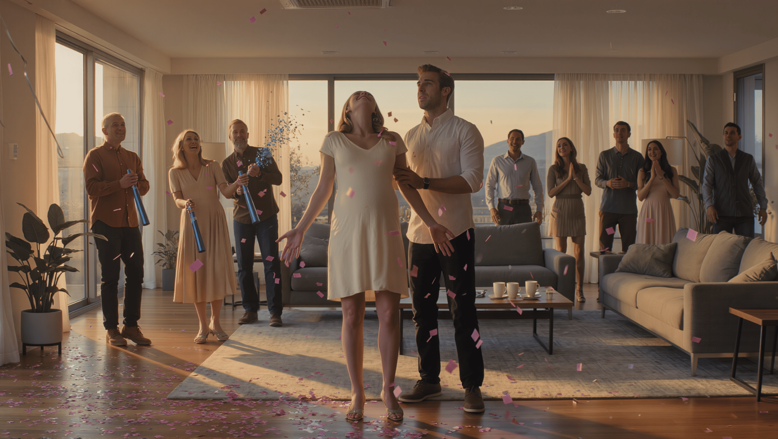 Mother-In-Law Pranks Pregnant Mom At Gender Reveal With Fake Pink Confetti Before Dropping Third Boy Truth