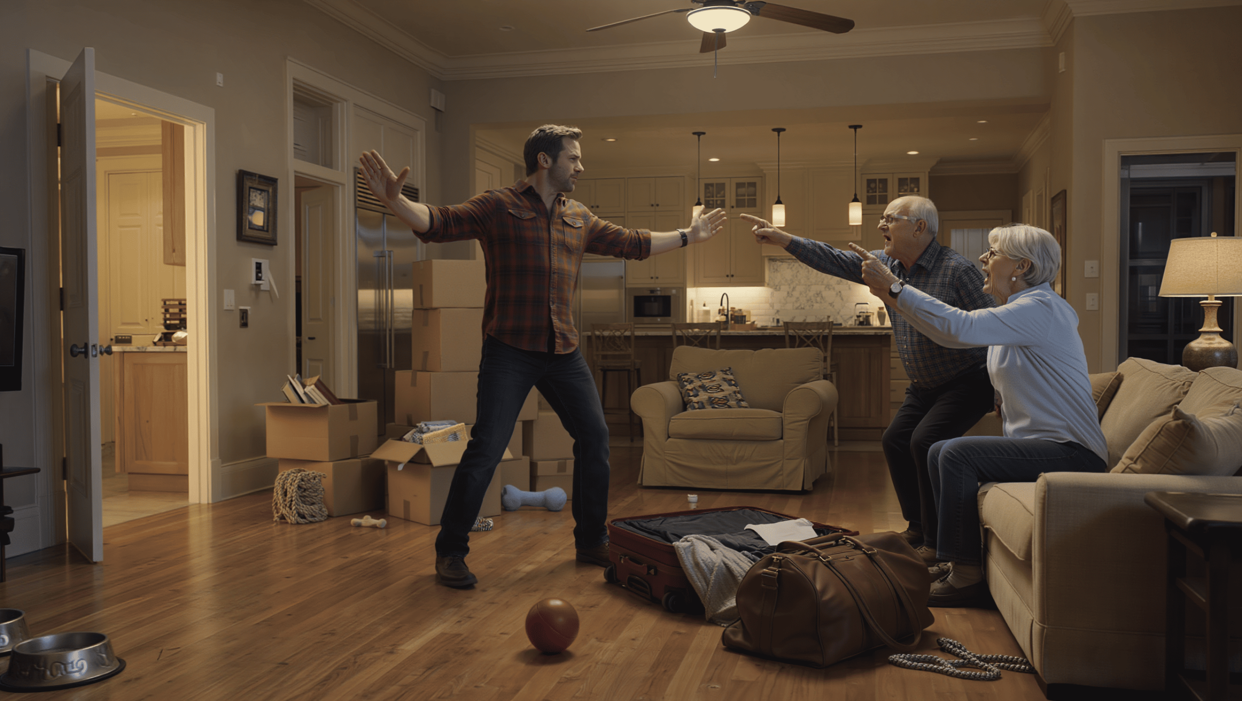 Man Orders Aging Parents To Basement Or Leave, Yet True Story Proves He’s Not The Villain