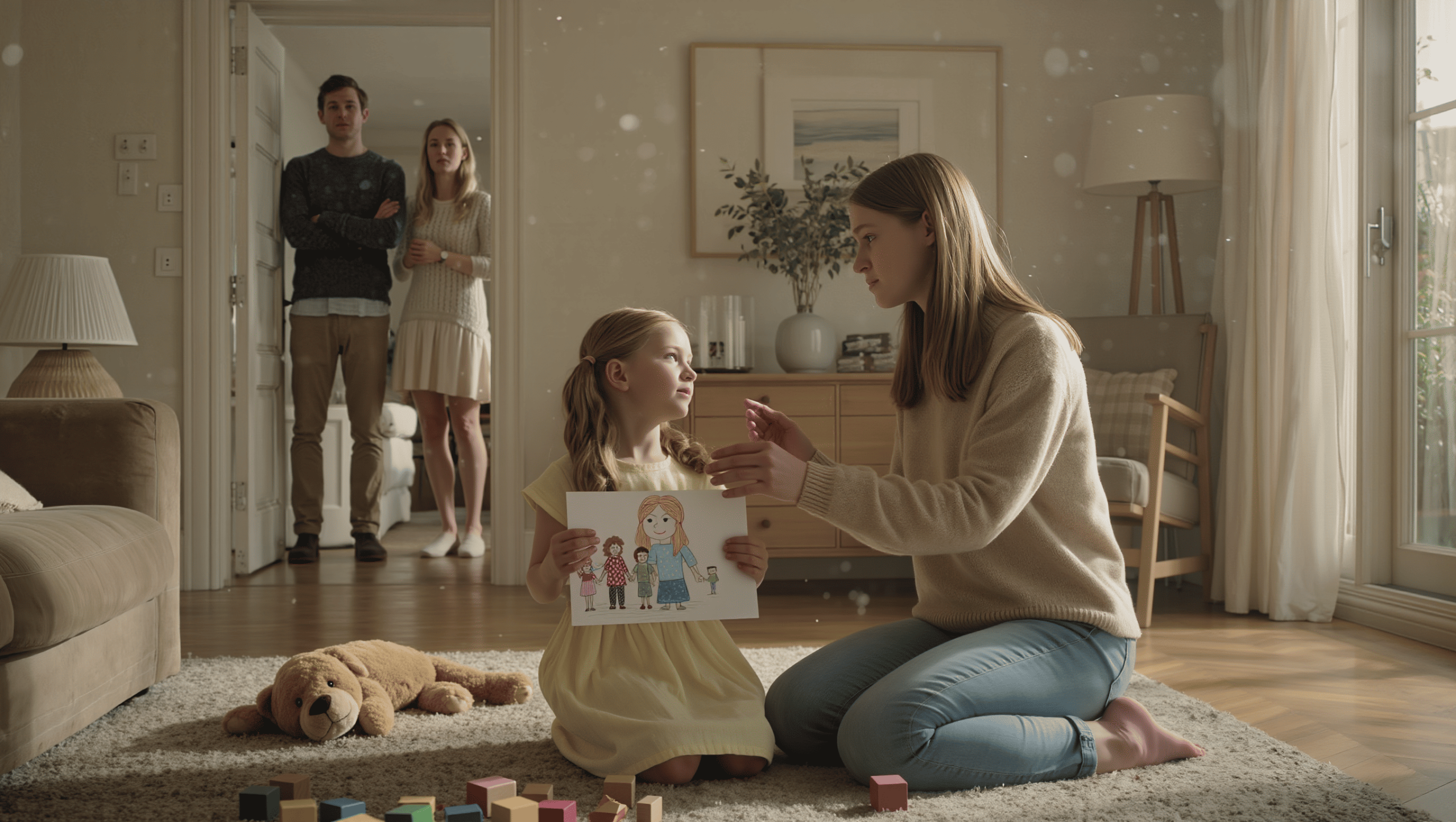 Teen Explains Family Truth To Beloved Six-Year-Old Half-Sister, While Cheating Parents Refuse For Years