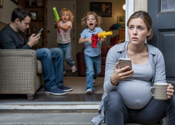 Pregnant Mom Asks BF To Take Kids Out So She Can Sleep, He Gets Angry Instead