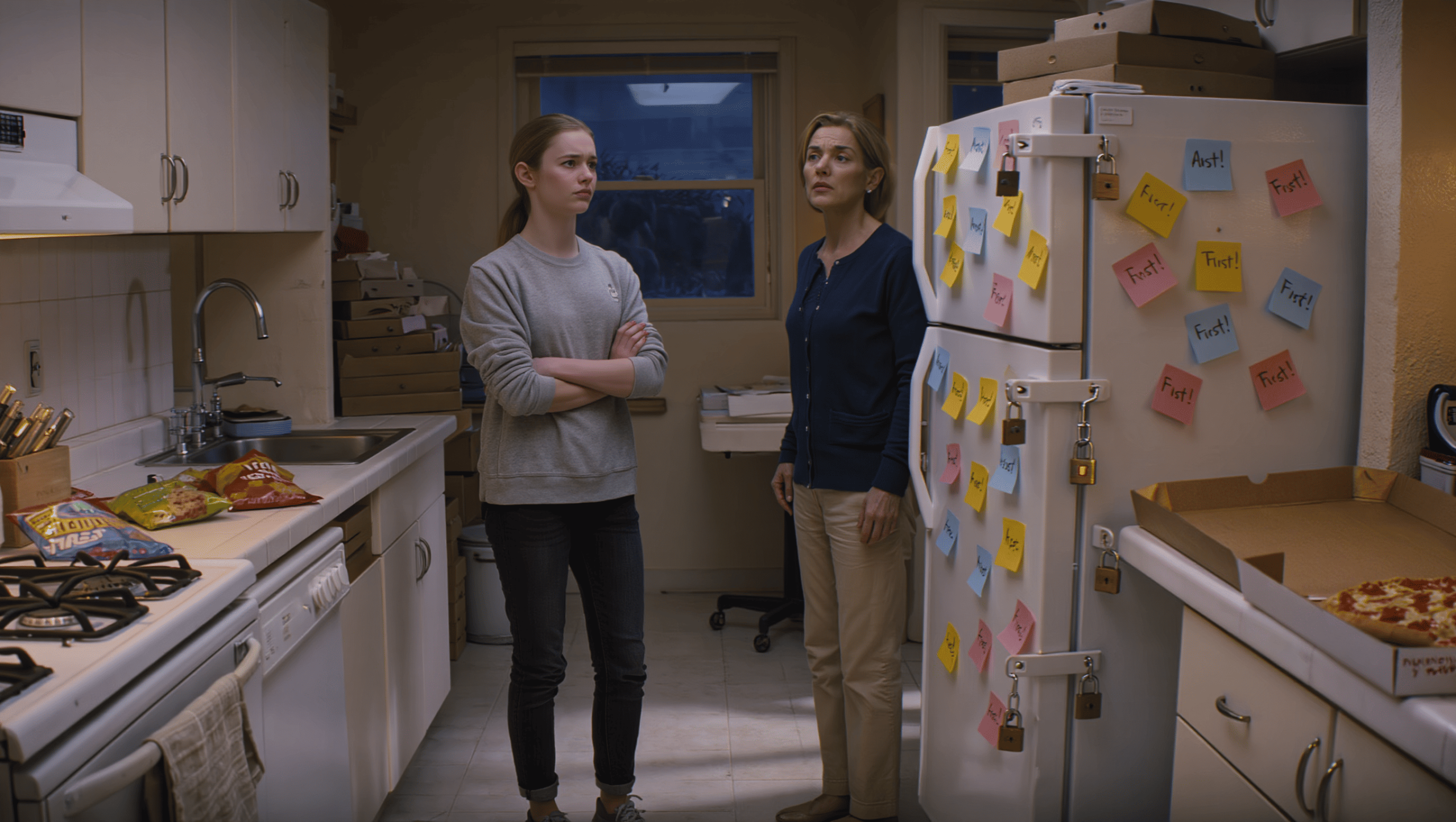 College Student Enforces Childhood Food Locks On Visiting Mom To Finally Serve Taste Of Own Medicine