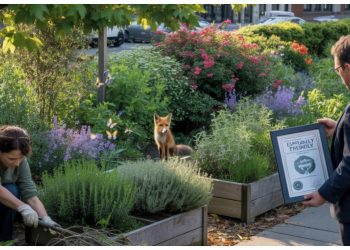 Homeowner Outsmarts City by Getting Wild Gardens Officially Certified as “Especially Nature Friendly”