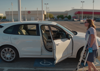 Porsche Hogs Three Handicap Spots, Owner Meets A Payback With Sprinkled Gravel And Fake Raccoon Panic