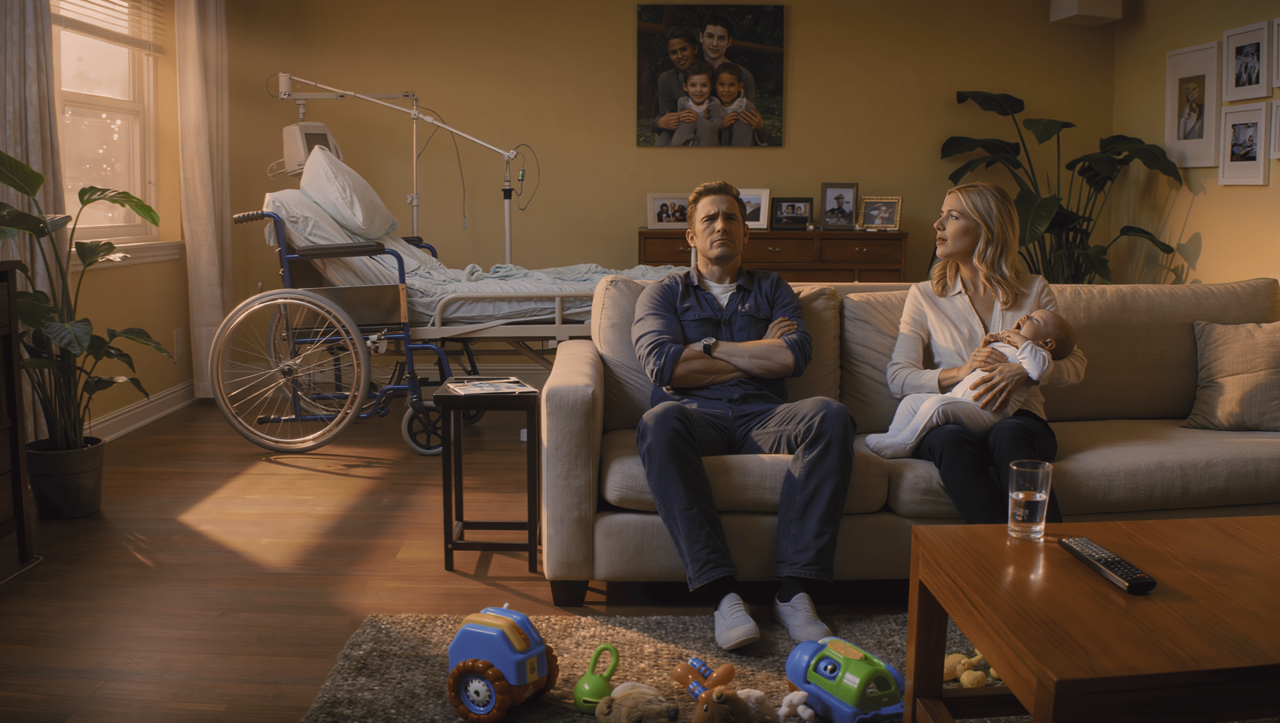 Wife Plans To Care For Paralyzed Abusive Ex At Home Despite 10-Month-Old Baby's Need For Attention