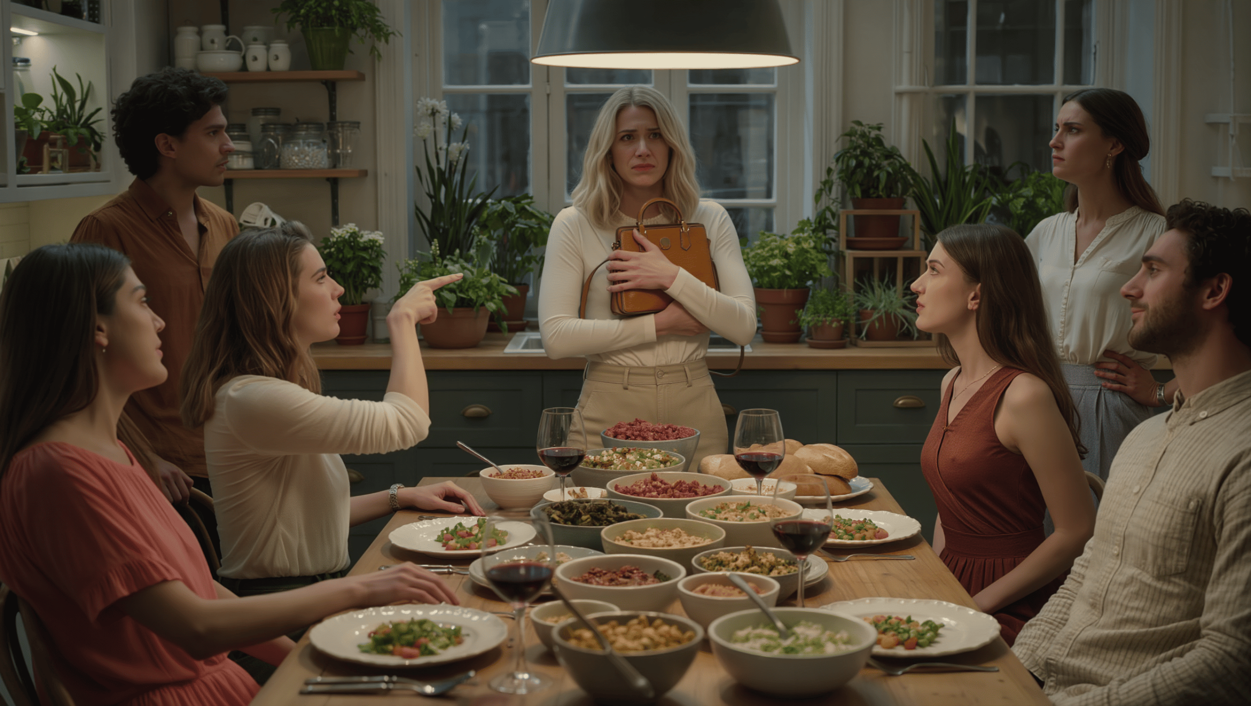 Vegan Woman Brings Late Mother's Leather Purse To Vegan Party, Guests Brand Her Hypocrite