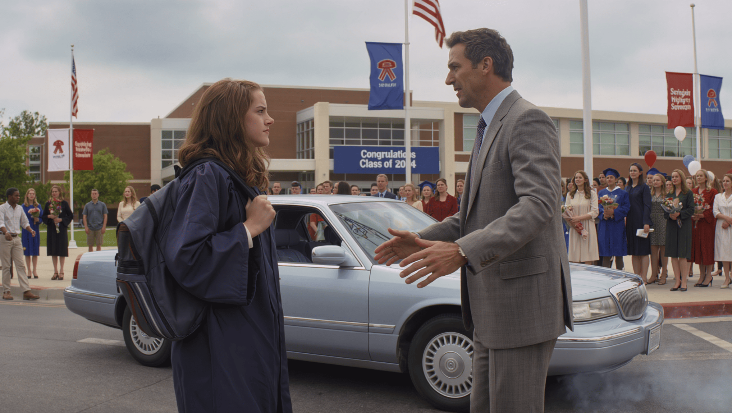 Dad Forces Teen To Share Late Mom's Cherished Necklace With Stepsister, What Happens Bans Him From Graduation Forever