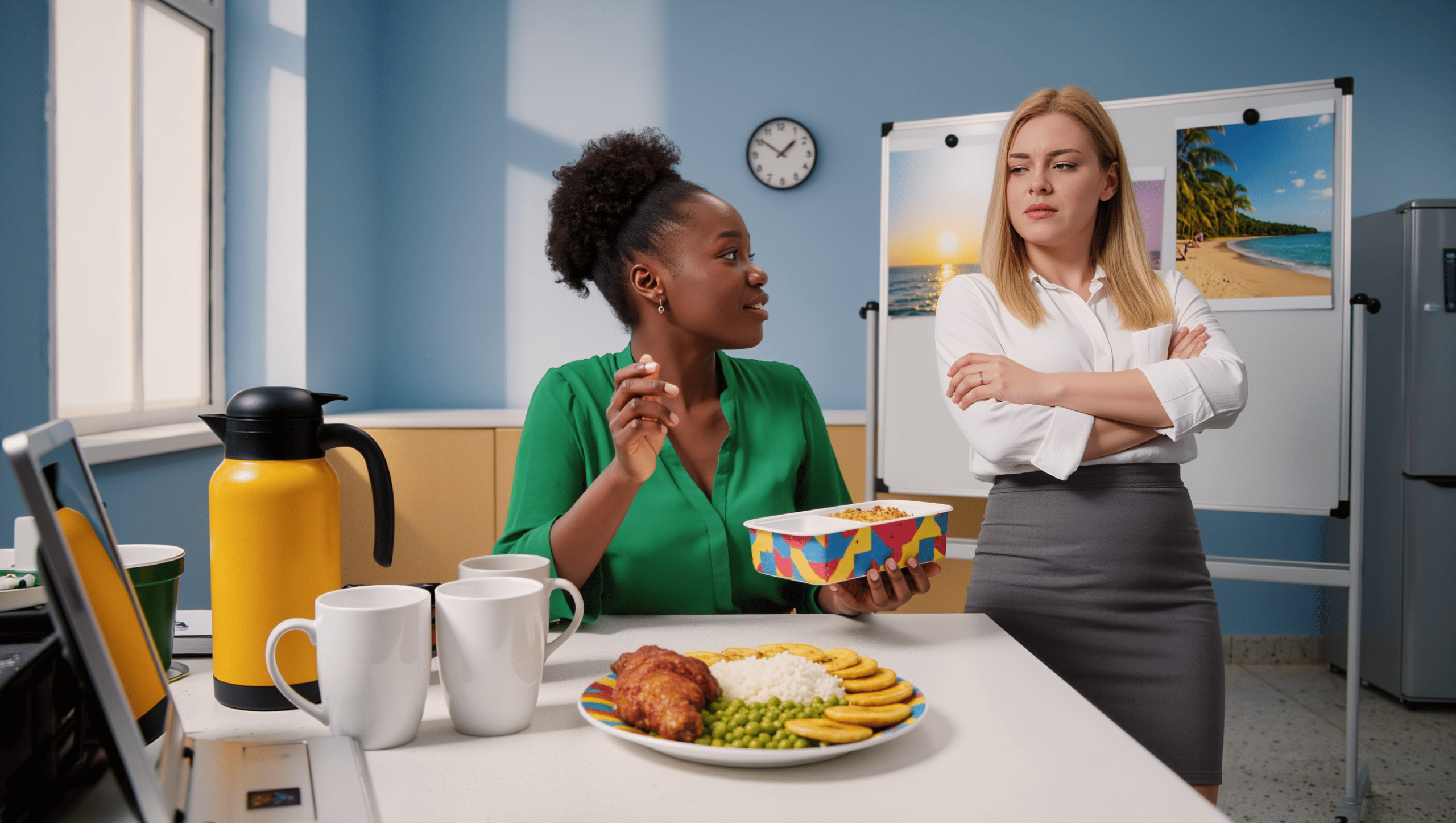 Coworker Boasts Jamaican Trip, Clashes With Heritage-Proud Woman, Accuses Her Of "Gatekeeping" Culture