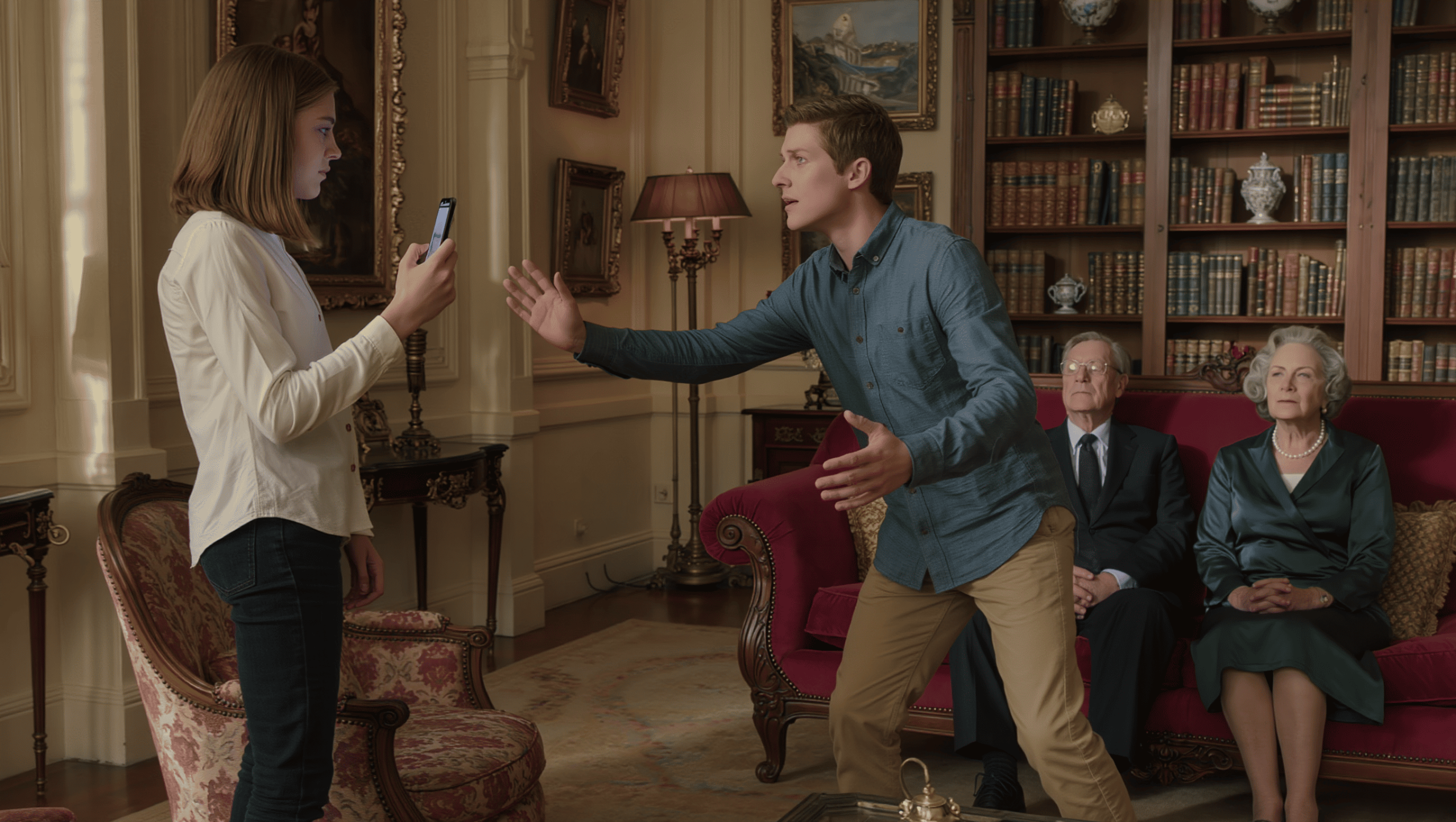 16-Year-Old Is To Come Out To Wealthy Conservative Grandparents, Gets Delayed And Blames The One Protecting Her