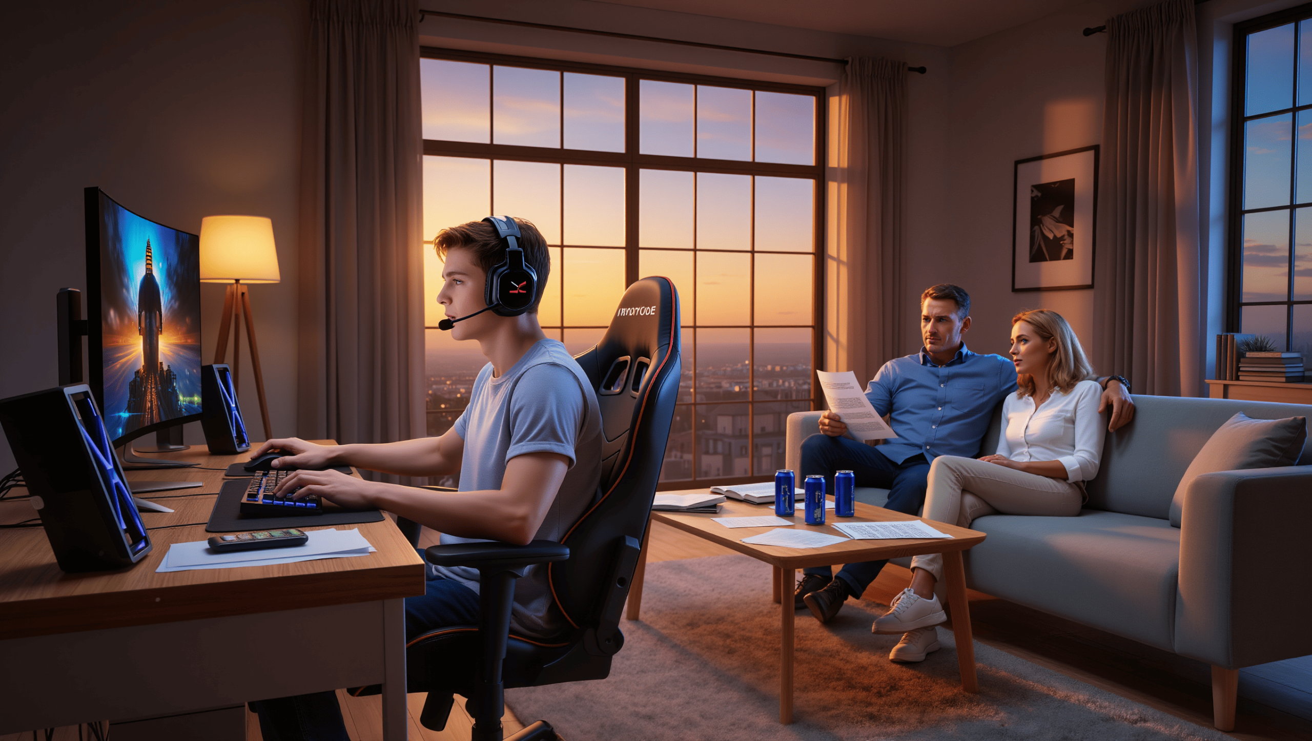 17-Year-Old Makes Decent Money From Streaming While Dad Worries It Might Not Be A Stable Career, Pushing For College