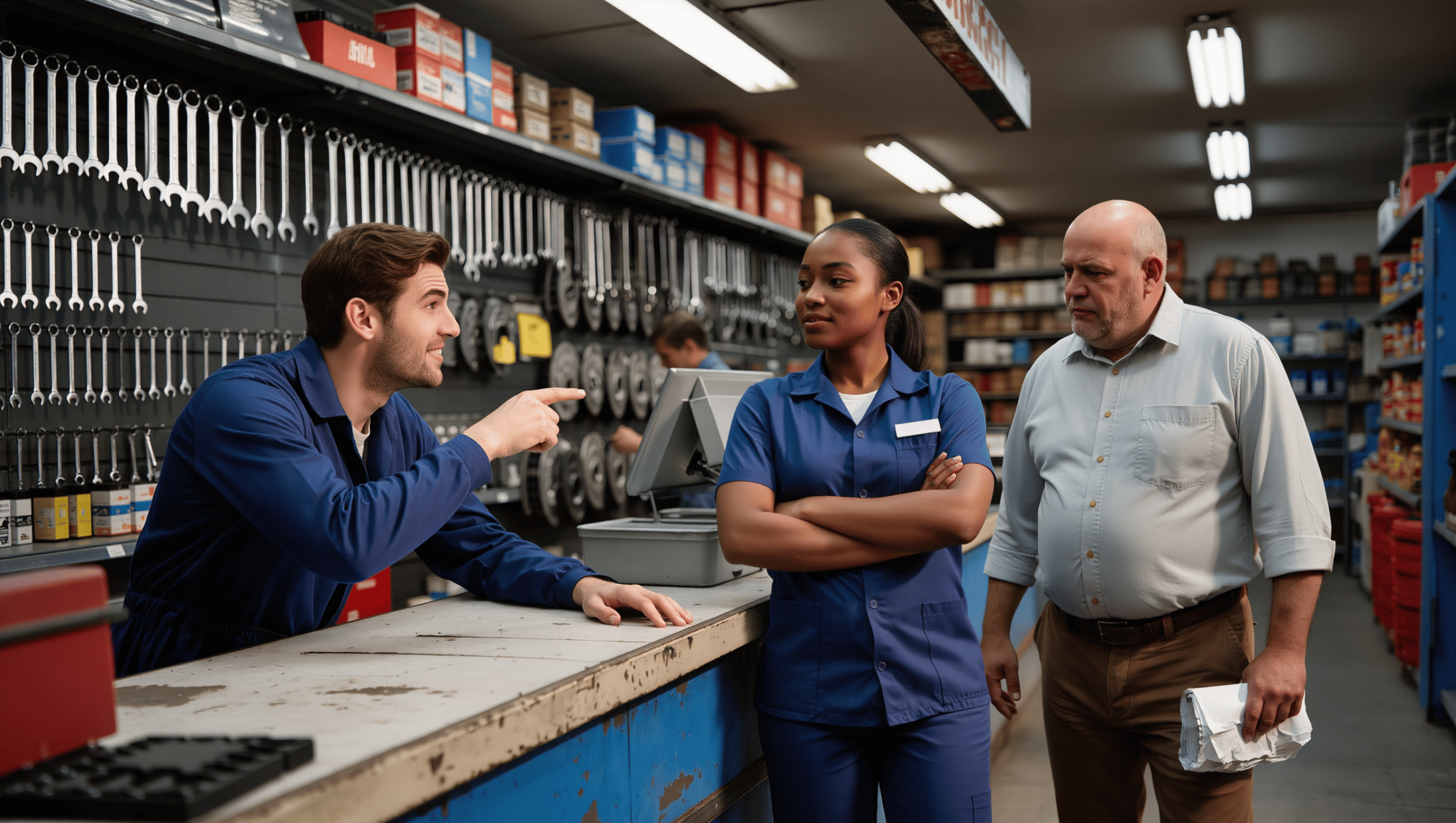 Biased Customer Asks For "One Of The Boys", Young Male Employee Sides With Veteran Female Coworker And Pranks