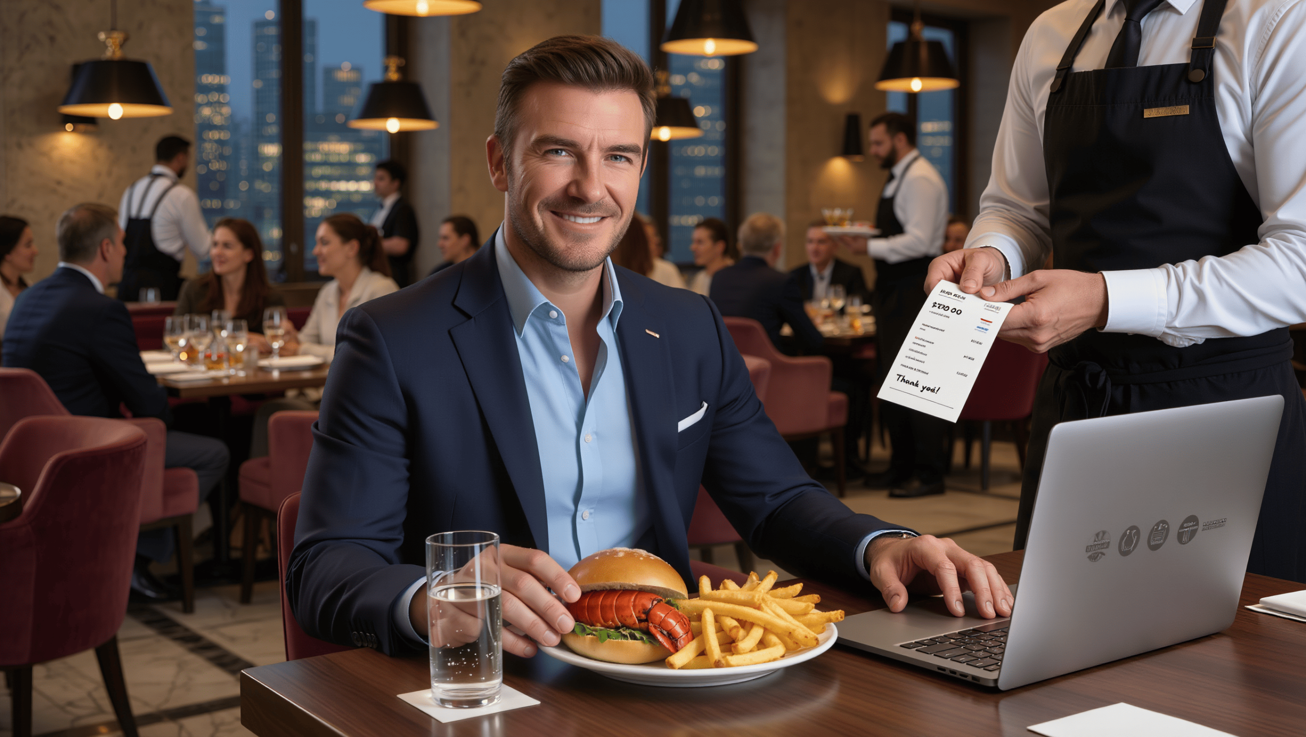 Company Complains $3 Tip Is Too Much, Employee Outsmart The Whole Financial System By Enjoying Fine Meals