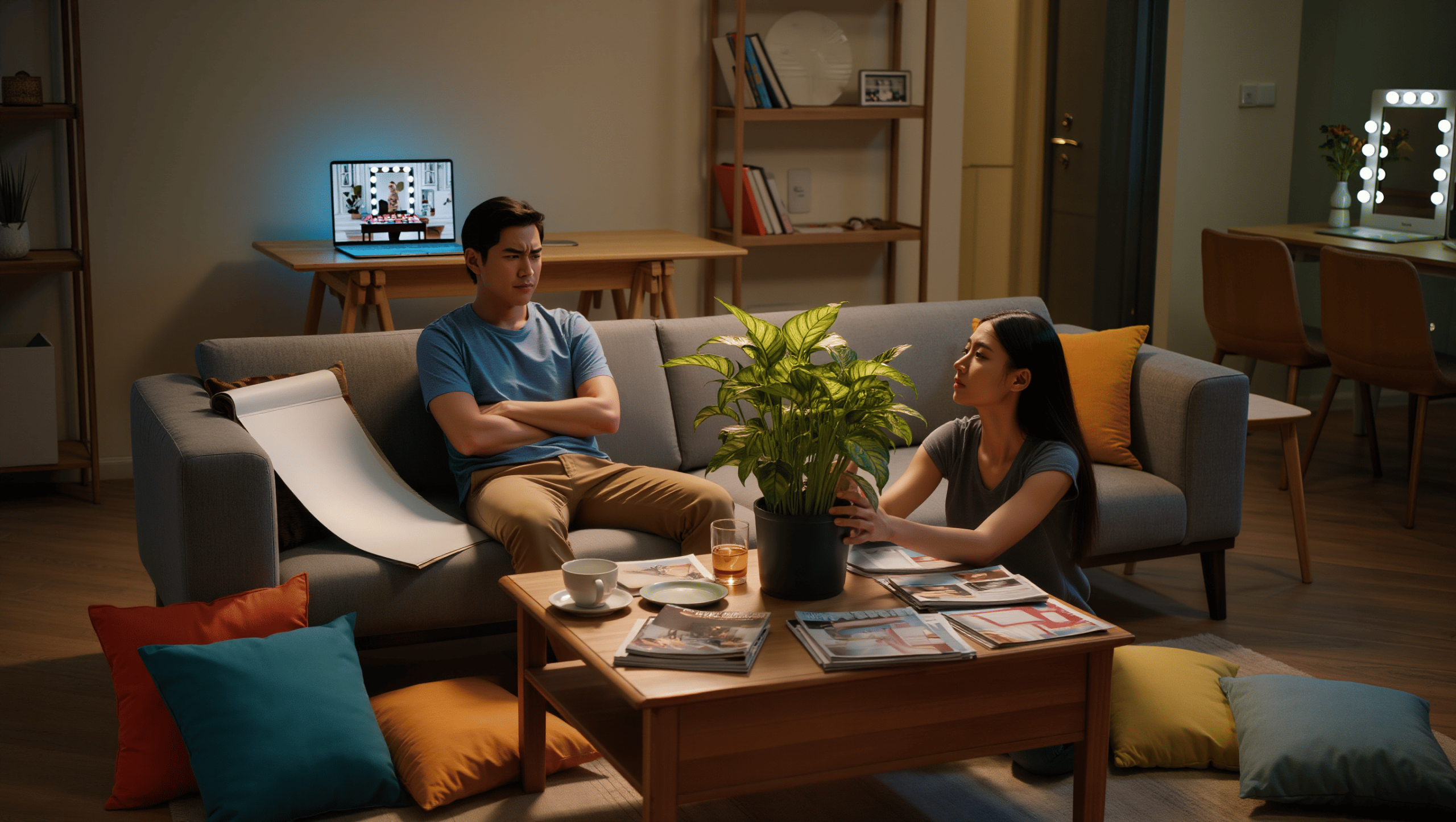 Man Refuses To Fund Girlfriend’s Unnecessary Decor, She Demands He Pays Half Without Asking