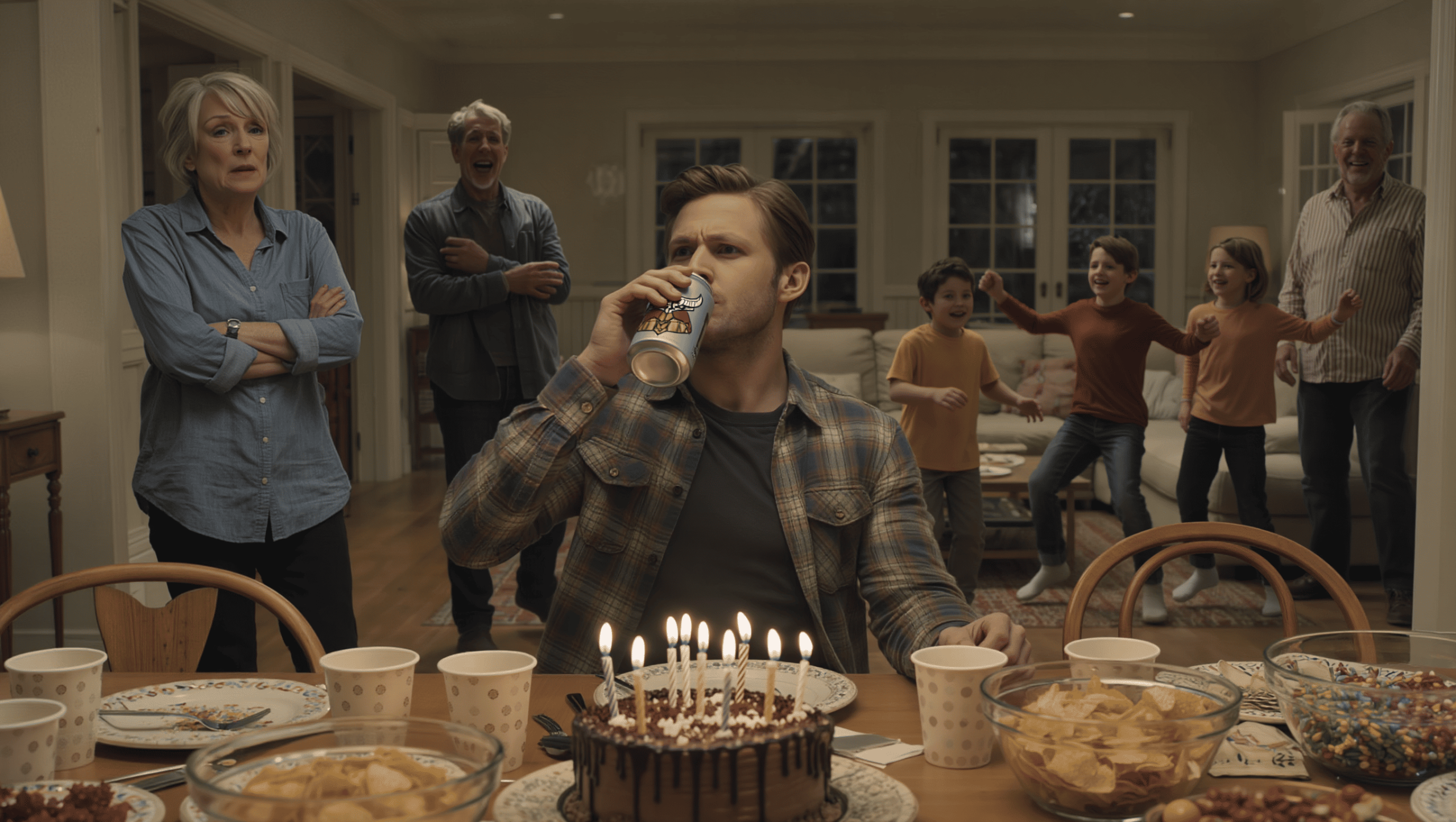 Aunt Forces Him To Babysit At Family Gatherings, So He Comes Up With An Ingenious Plan To Avoid Being Unpaid Nanny