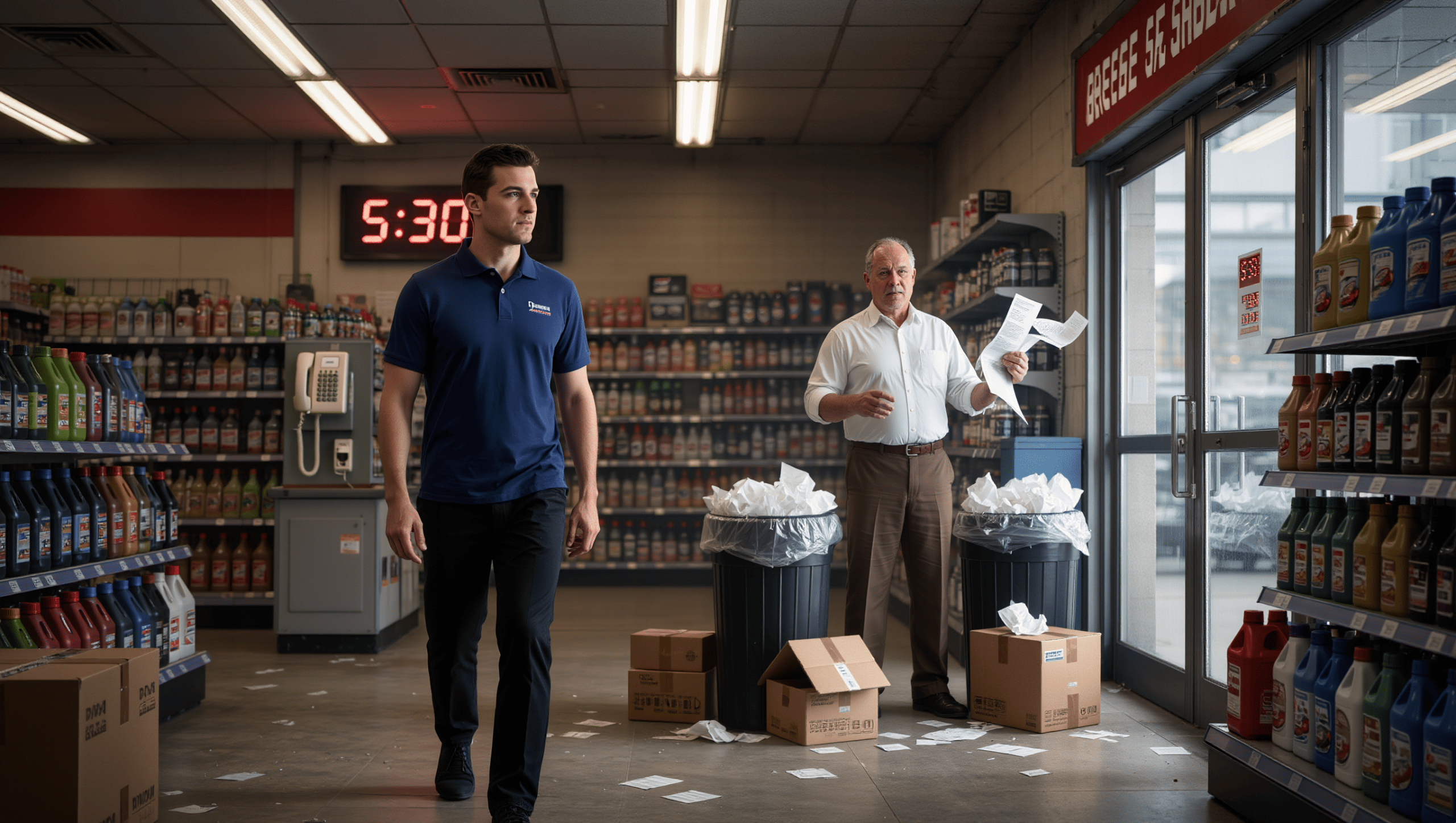 Manager Enforces Strict Schedule Despite Employee's Extra Help, It Backfires Badly To His Surprise