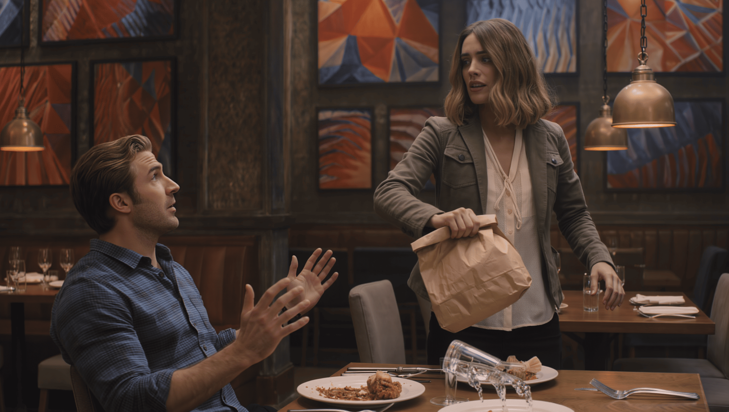 Date Partner's Negging Woman On Body Dreams And Kids Provokes Her Reaction That Stuns Him Back