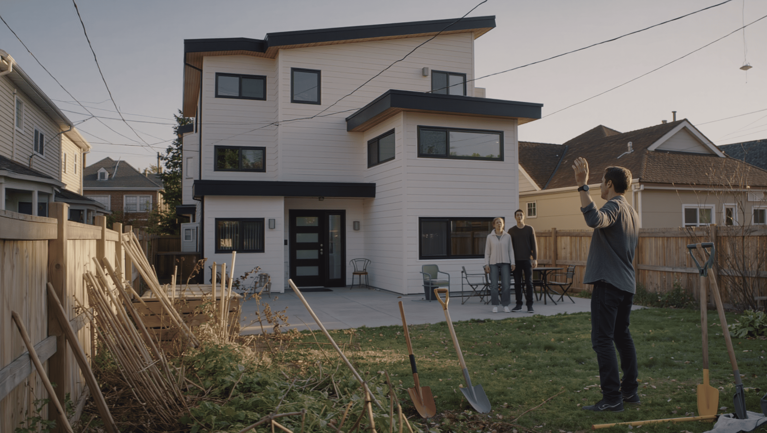 Homeowner Tells Neighbors They Got What They Paid For Over Shaded Garden Mansion