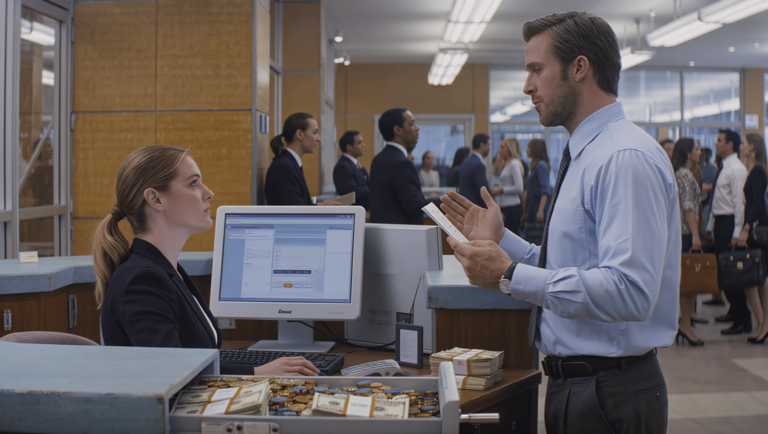 Restaurant Manager Closes Bank Account To Force Teller To Provide Refused Ones And Fives