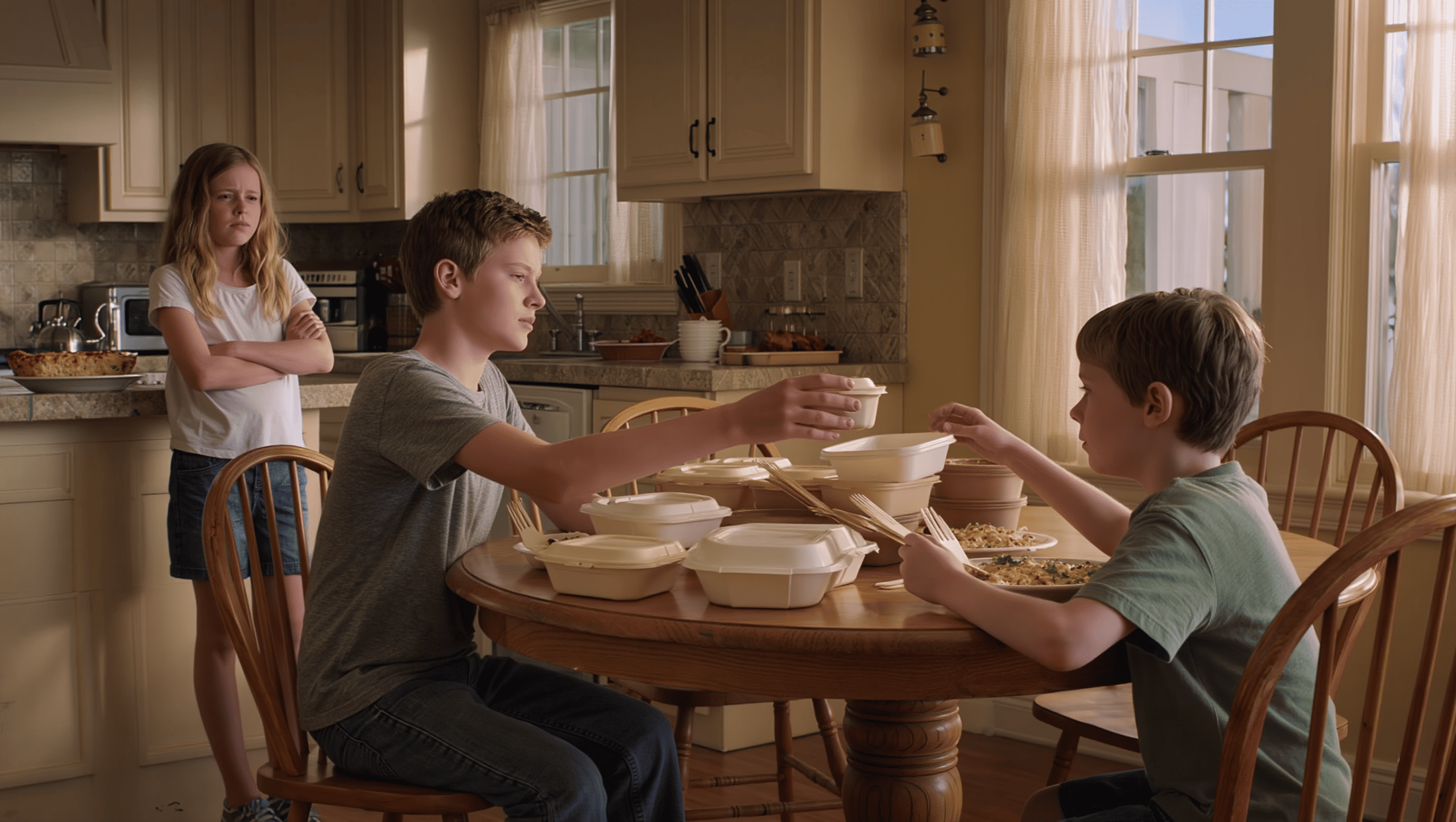 Eldest Brother Refuses To Share His Restaurant Leftovers With 11-Year-Old Sister After A Petty Reason Eldest Brother Refuses To Share His Restaurant Leftovers With 11-Year-Old Sister After A Petty Reason