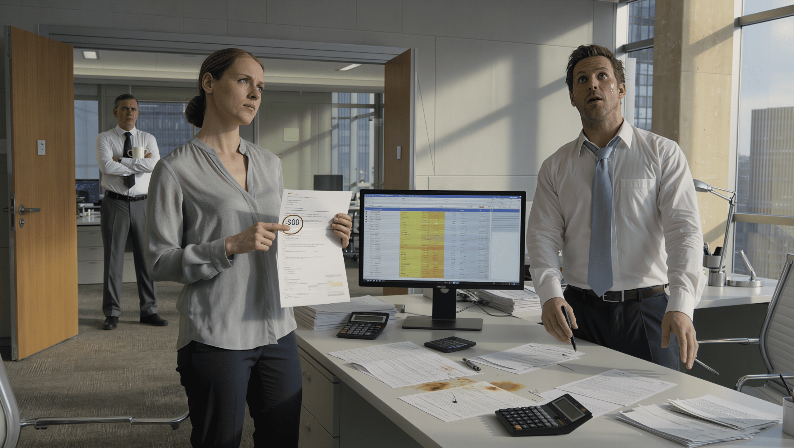 Accountant Spots $100 Discrepancy And Forces Project Manager To Sign His Own Firing Document