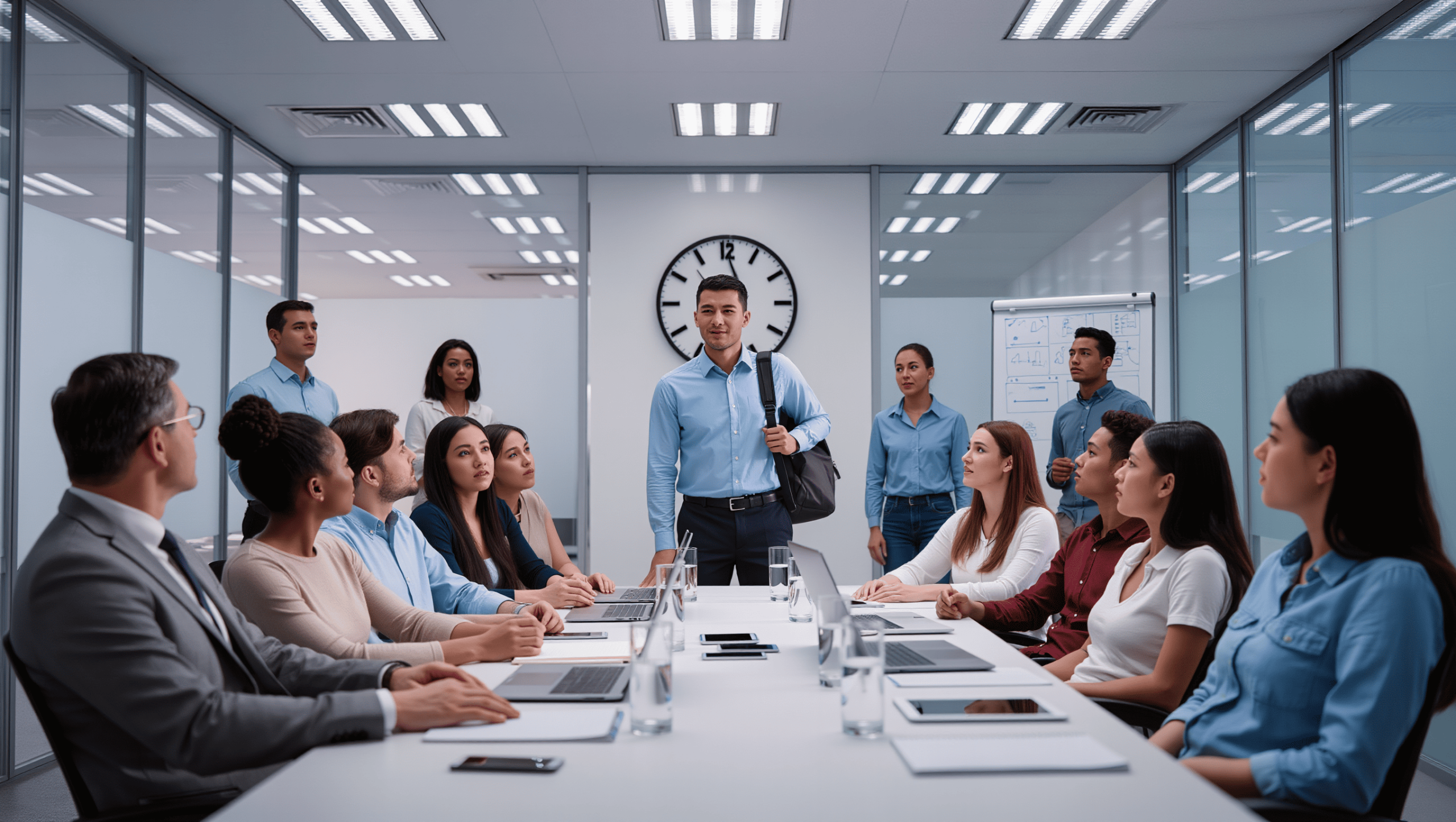 New Employee Quietly Walks Out Of Unpaid Overtime Meetings And Starts A Full Team Revolt