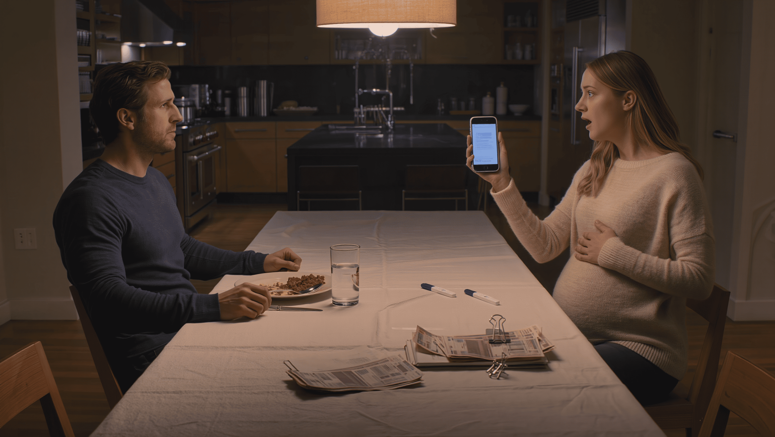 Husband Pretends To Quit Job After Pregnant Wife Decides To Become Stay-At-Home Mom, Plan Works But Silence Follows