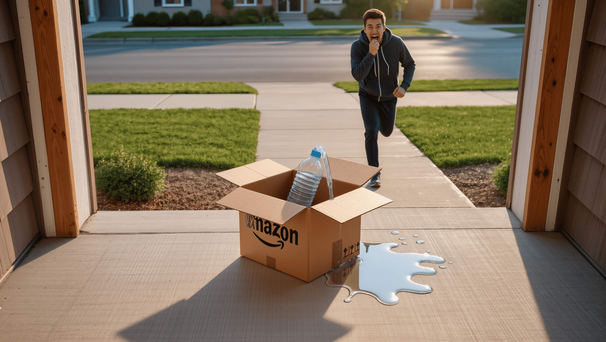 Homeowner Tired Of Constant Package Thefts, Deploys Disgusting Decoy That Scares Porch Pirates Away For Good