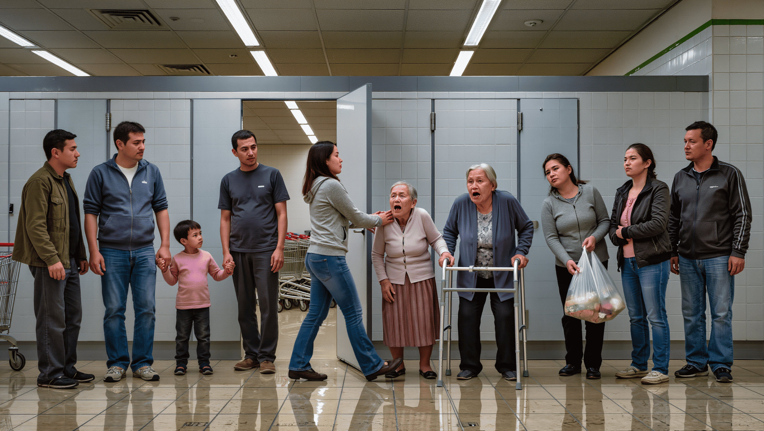Woman Cuts Line And Steals Handicap Spot From Elder For Alarming Reason Behind Woman Cuts Line And Steals Handicap Spot From Elder For Alarming Reason Behind