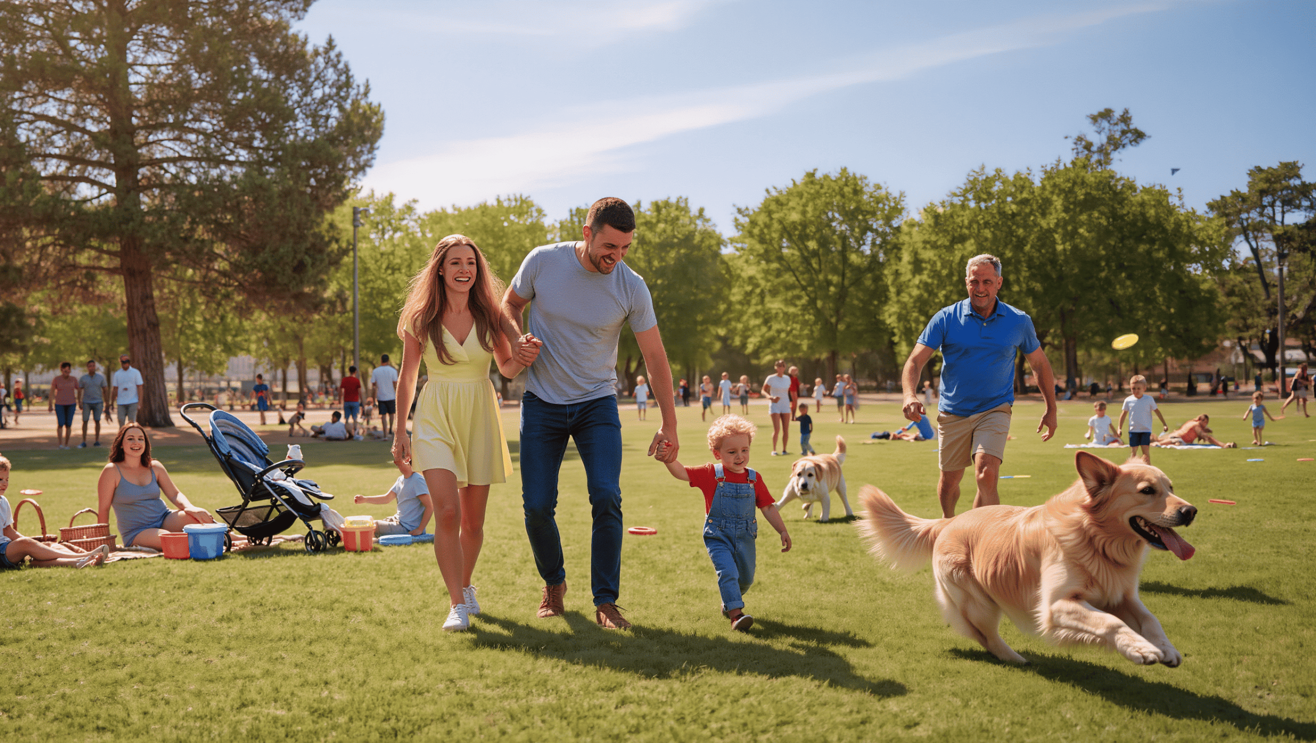 Dad Shoos Loose Dog Away From Toddler At Park, Then Gets Blamed By Stranger For Not Helping Catch It