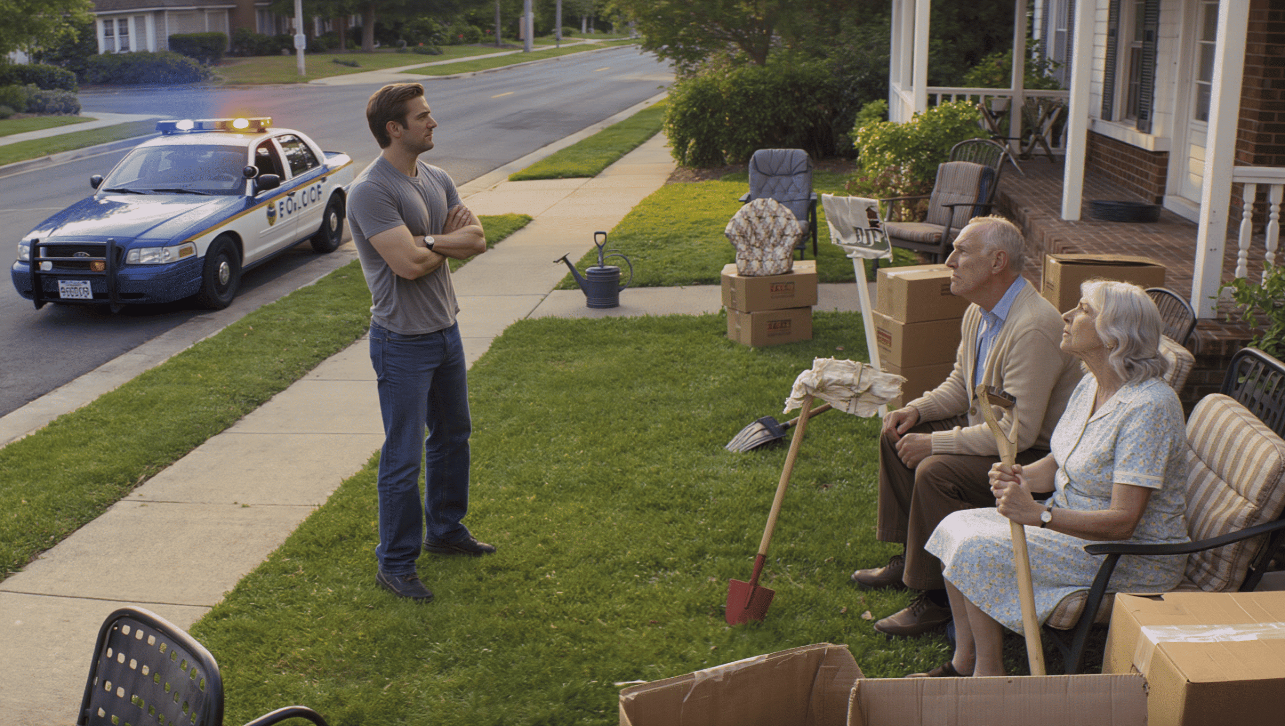 Years Of Kindness Meets With Elderly Couple’s Shocking "Betrayal" Over A Tattered Lawn Sign