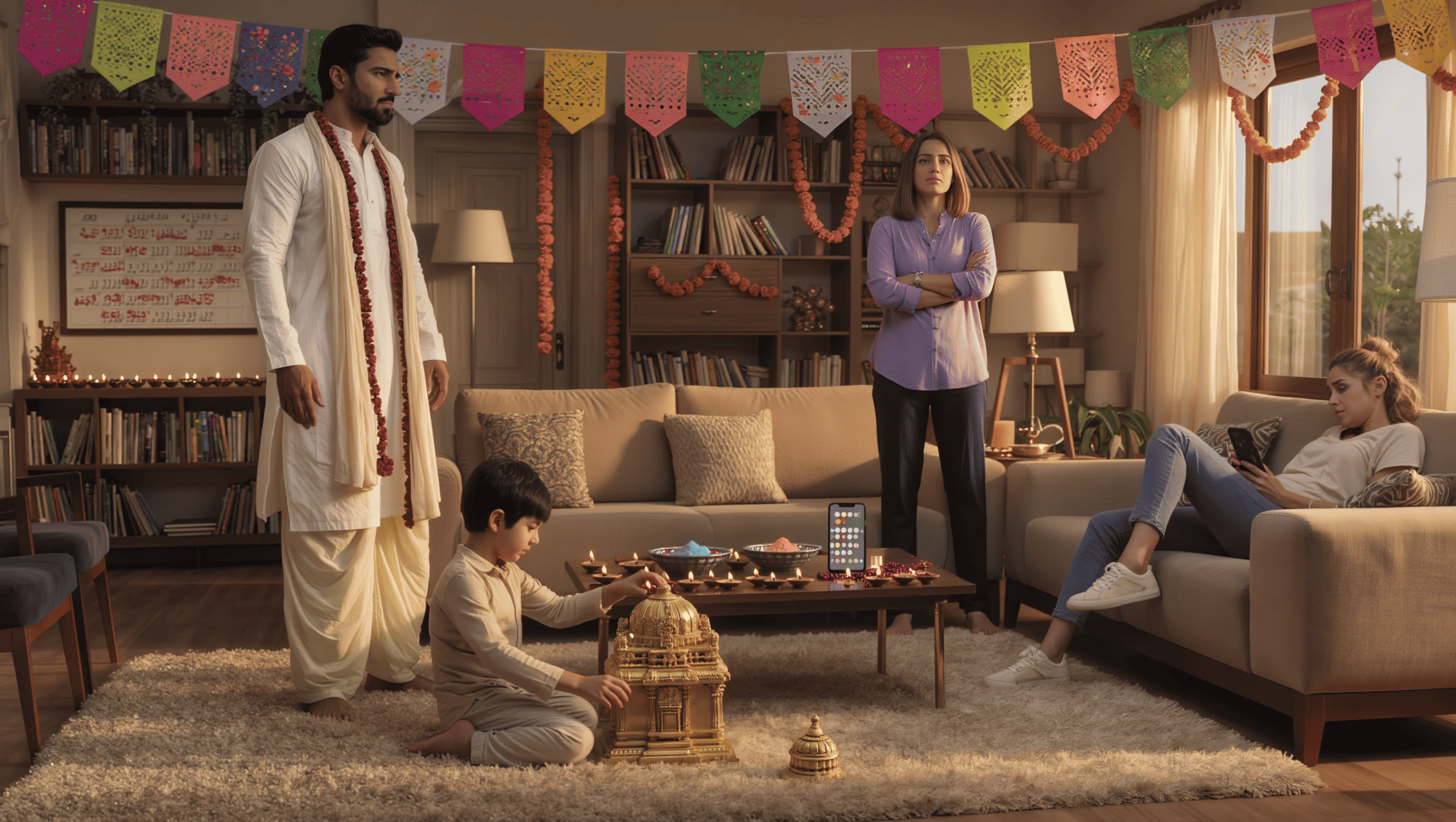 Atheist Wife Rants About Endless Hindu Festivals And Fears Husband "Brainwashing" Child Despite Knowing His Faith Atheist Wife Rants About Endless Hindu Festivals And Fears Husband "Brainwashing" Child Despite Knowing His Faith