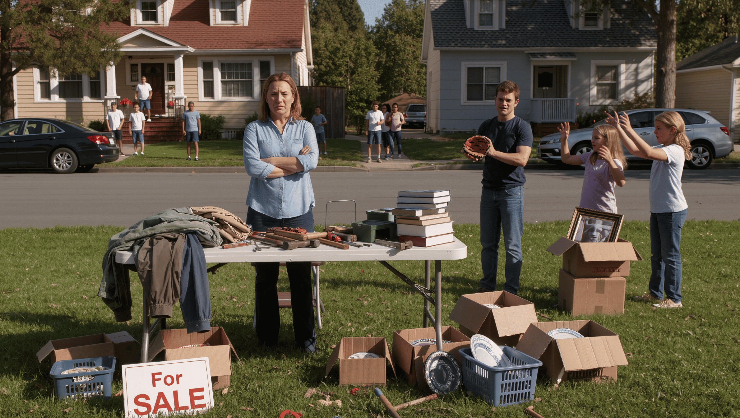 Widow Sells Late Husband’s Belongings After 2 Years Of Kids Ignoring Pleas, Now They Prevent Her