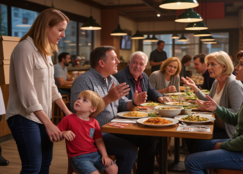 Mom Stands Up And Leaves Family Meal When Relatives Disapprove Of Her 3-Year-Old’s Speech