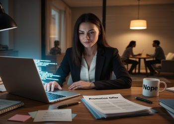 Newlywed Rejects Shady Promotion Without Consulting Husband, Leaving Him Fuming Over Her Career Choice