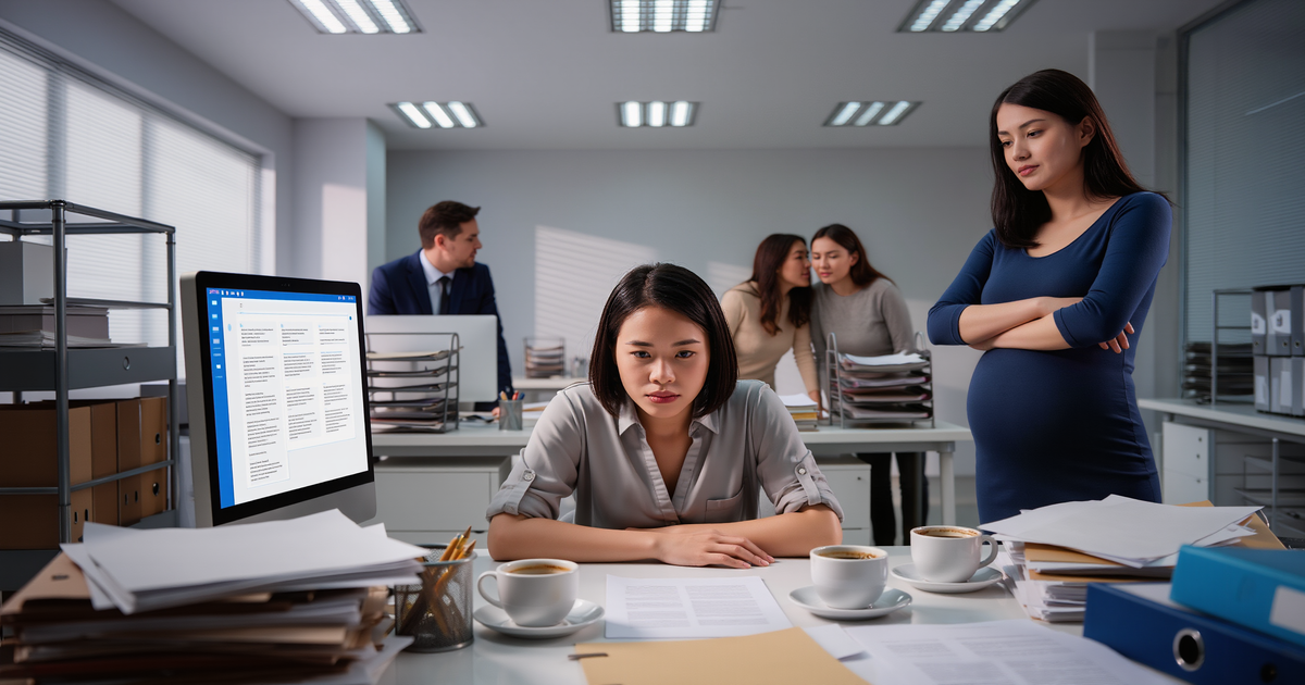 Pregnant Coworker’s Leave Pushes Woman To Refuse Extra Work With No ...
