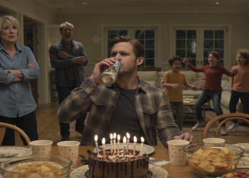 Aunt Forces Him To Babysit At Family Gatherings, So He Comes Up With An Ingenious Plan To Avoid Being Unpaid Nanny