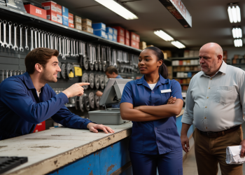 Biased Customer Asks For “One Of The Boys”, Young Male Employee Sides With Veteran Female Coworker And Pranks