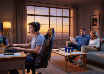 17-Year-Old Makes Decent Money From Streaming While Dad Worries It Might Not Be A Stable Career, Pushing For College