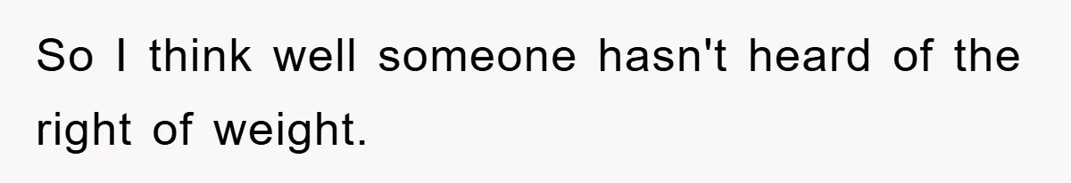 Delivery Driver Blocks Entitled Car After She Refuses to Move for 15 Seconds So I think well someone hasn't heard of the right of weight.