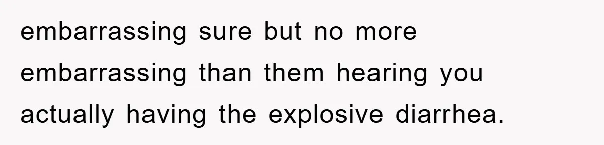 Woman Cuts Line And Steals Handicap Spot From Elder For Alarming Reason Behind embarrassing sure but no more embarrassing than them hearing you actually having the explosive diarrhea.