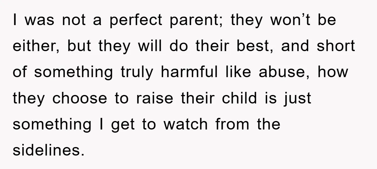 Tired Mom Finally Snapped When Her MIL Claimed She Was ‘Building Bad Habits’ With Her Newborn I was not a perfect parent; they won’t be either, but they will do their best, and short of something truly harmful like abuse, how they choose to raise their...