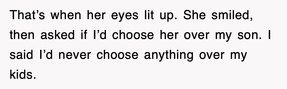 Step-Mom Tried to Ground Teen Athlete, Dad Said “No Way” That’s when her eyes lit up. She smiled, then asked if I’d choose her over my son. I said I’d never choose anything over my kids.
