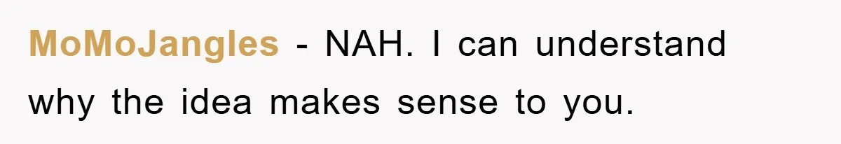 MoMoJangles − NAH. I can understand why the idea makes sense to you.
